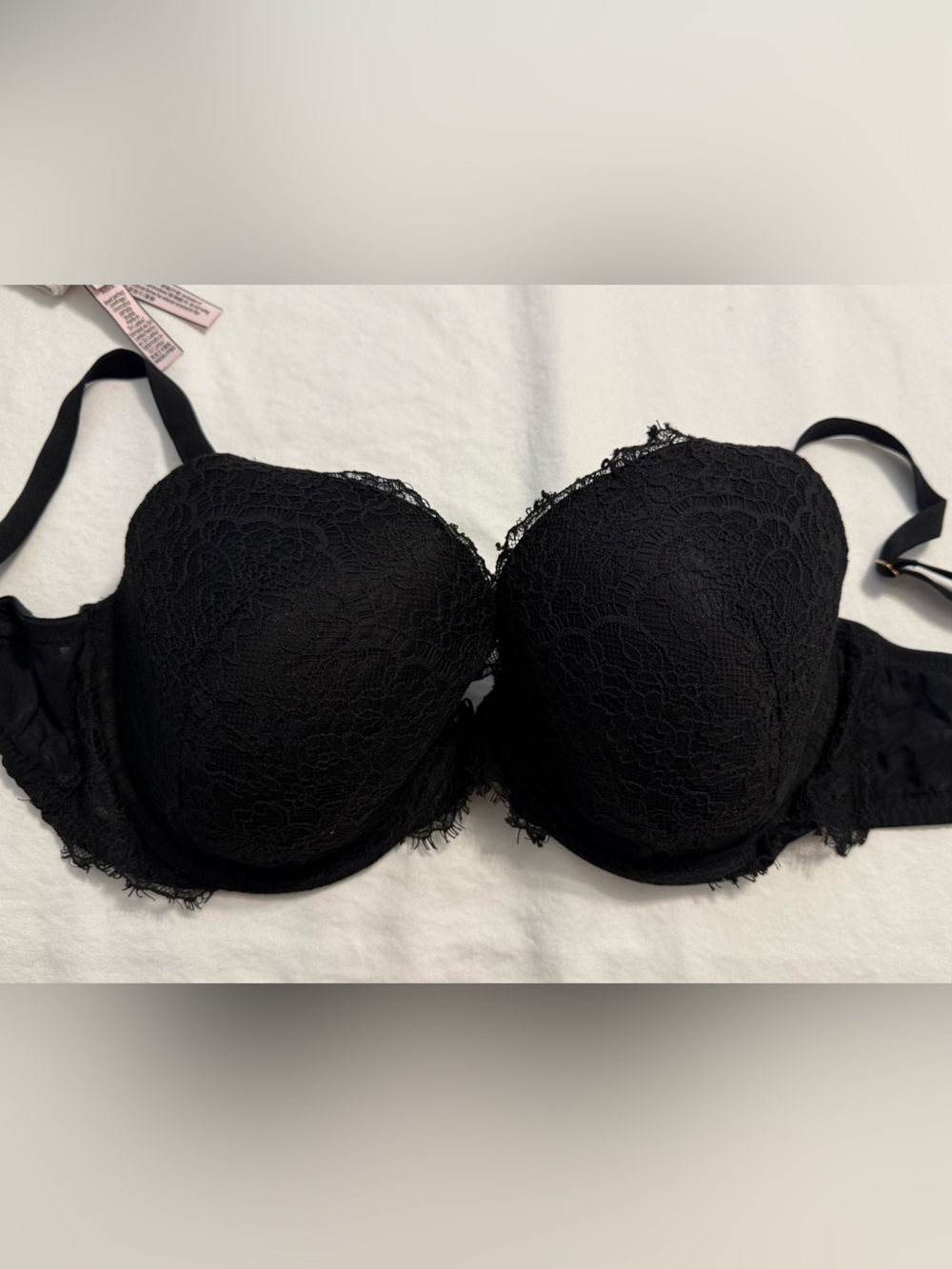Black Lace lightly lined body by Victoria